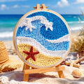 Ocean Wave Punch Needle Kit