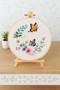 Butterfly  Peach Blossom Embroidery Kit 