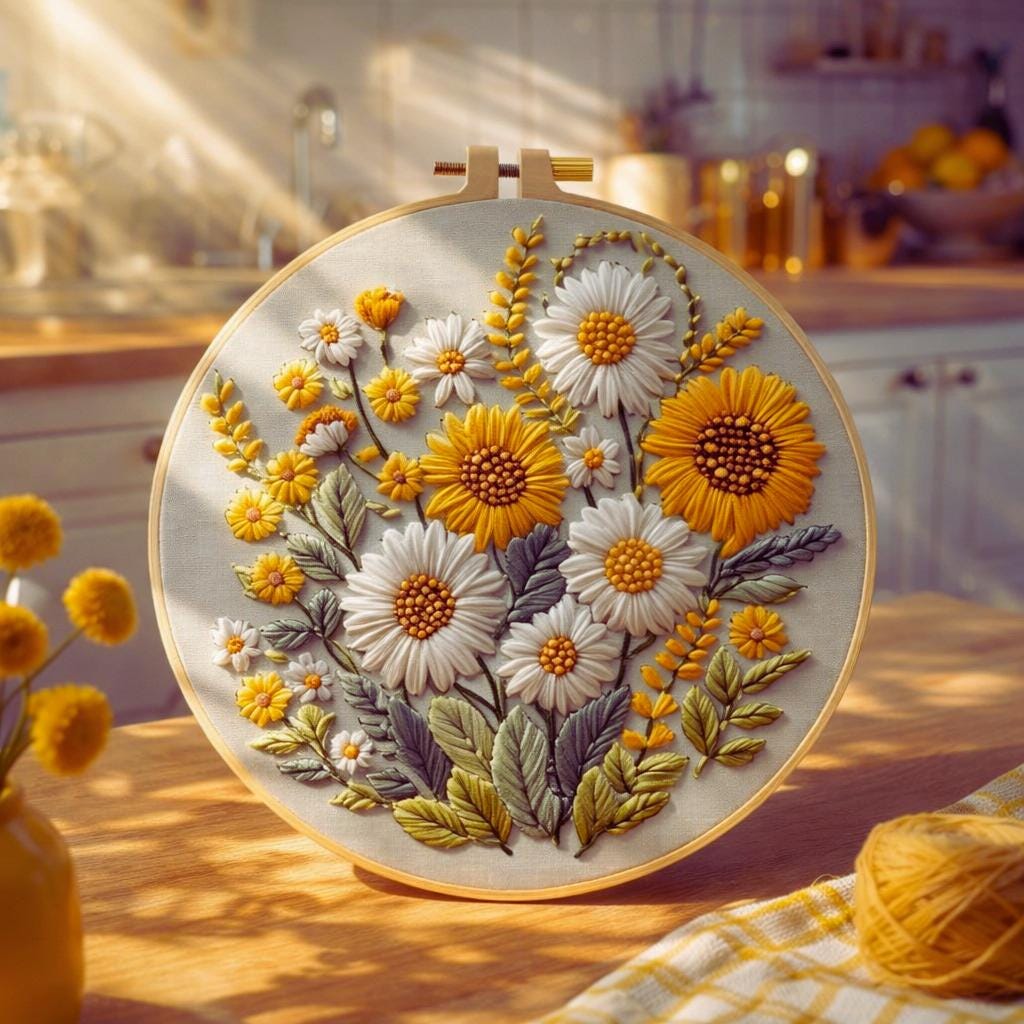 Floral Embroidery Starter Kit