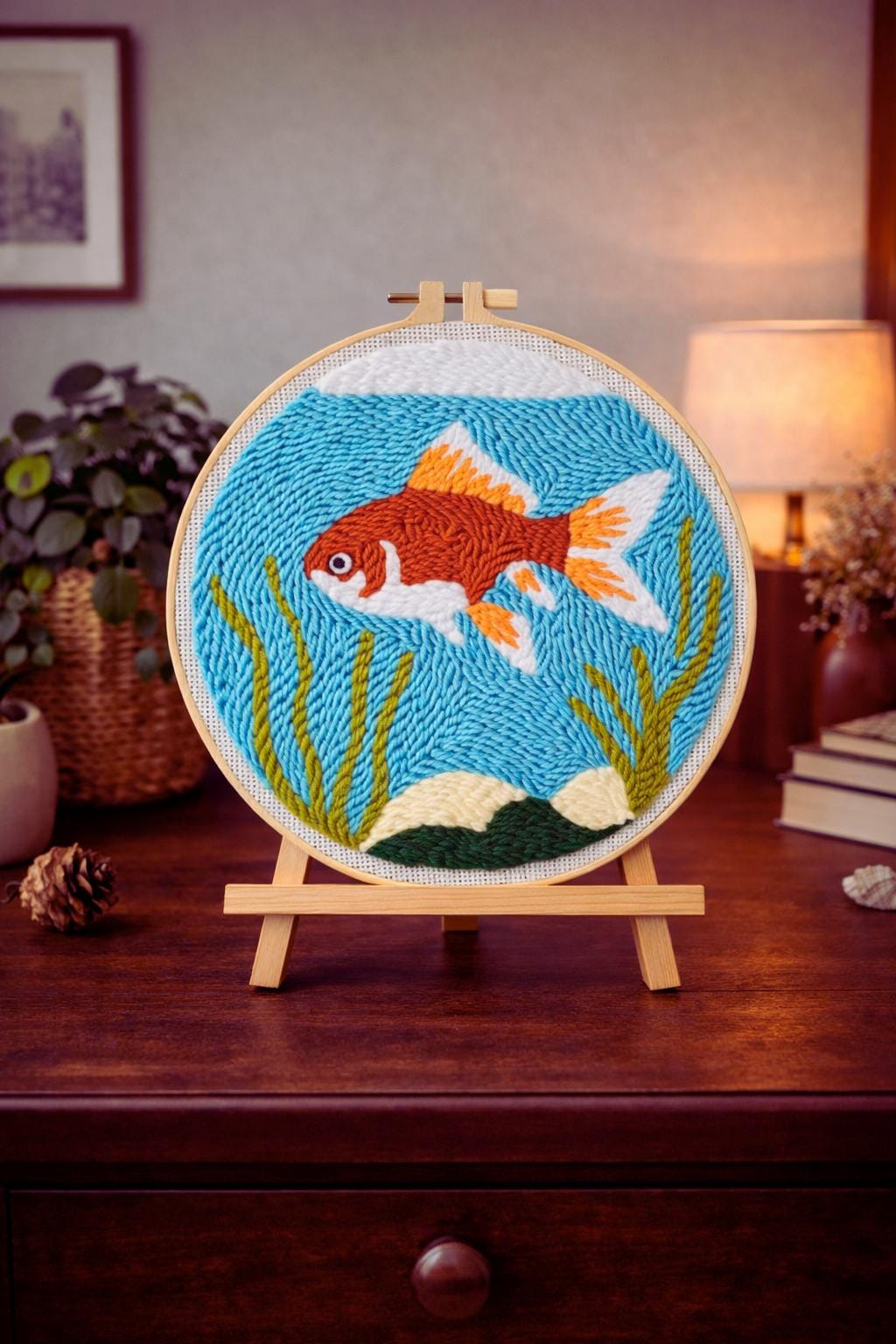 Goldfish Punch Needle Kit