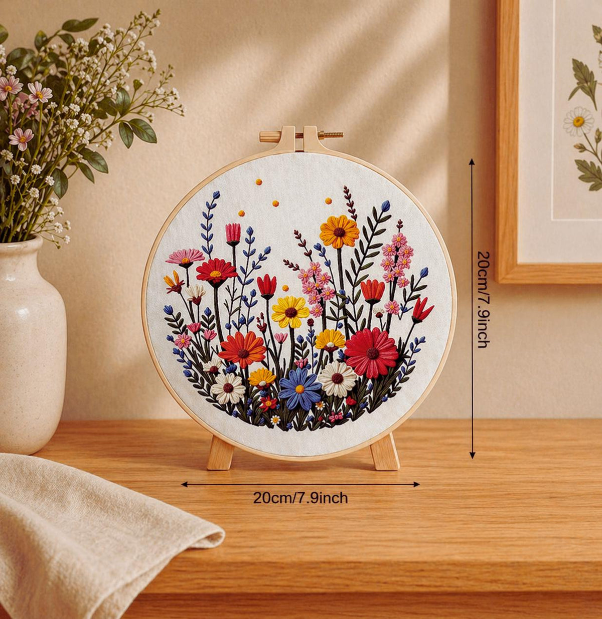 Daisy Embroidery Kit | Botanical DIY Craft