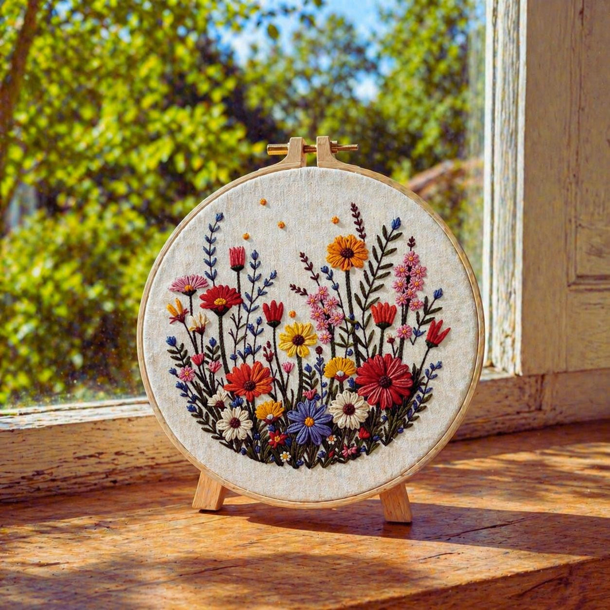 Daisy Embroidery Kit | Botanical DIY Craft