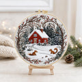 Winter Embroidery Kit for Beginners