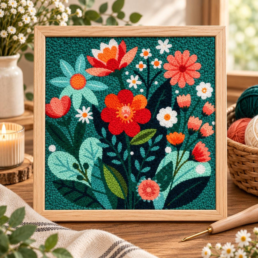 Floral Punch Needle Kit – photo 4