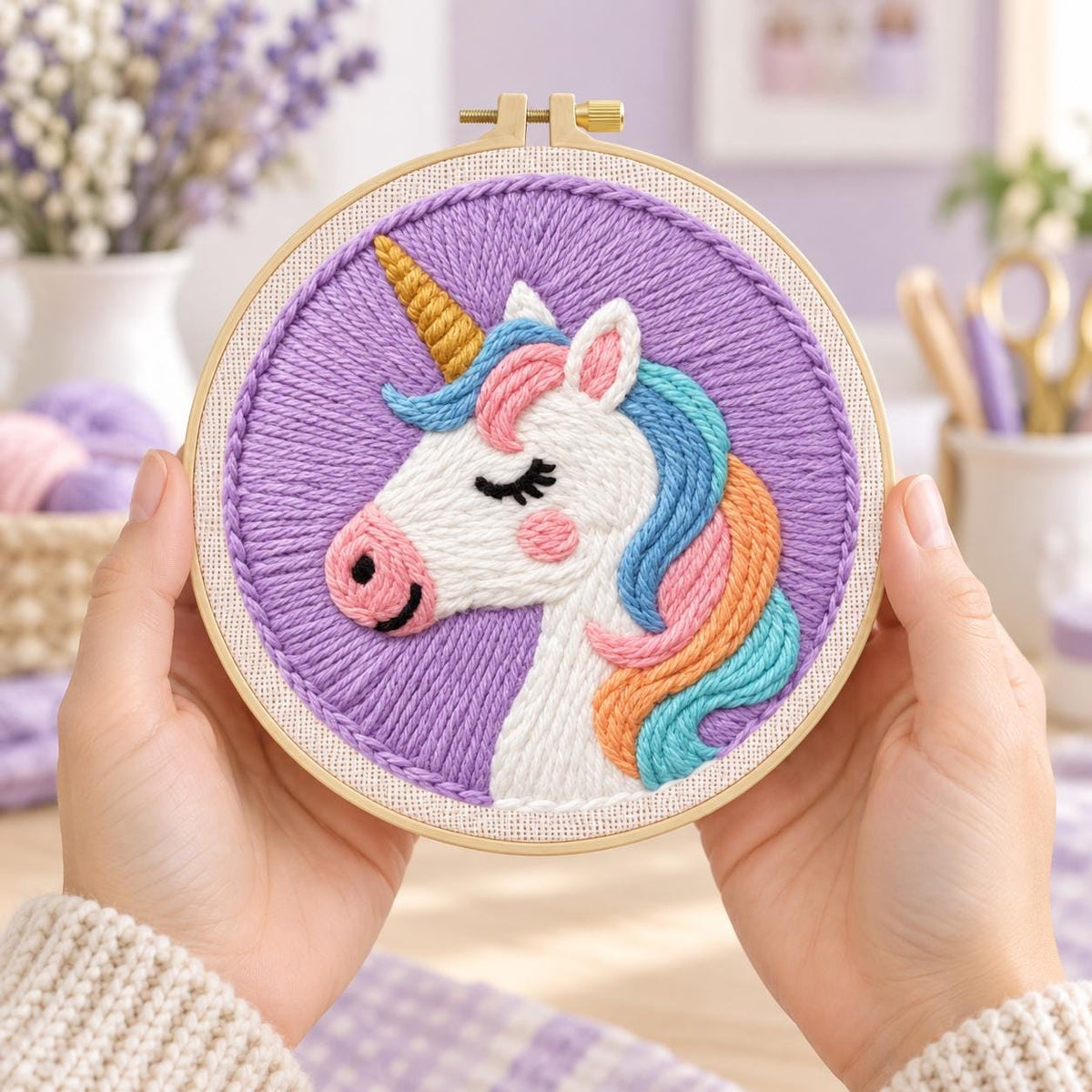 Unicorn Punch Needle Kit – photo 2