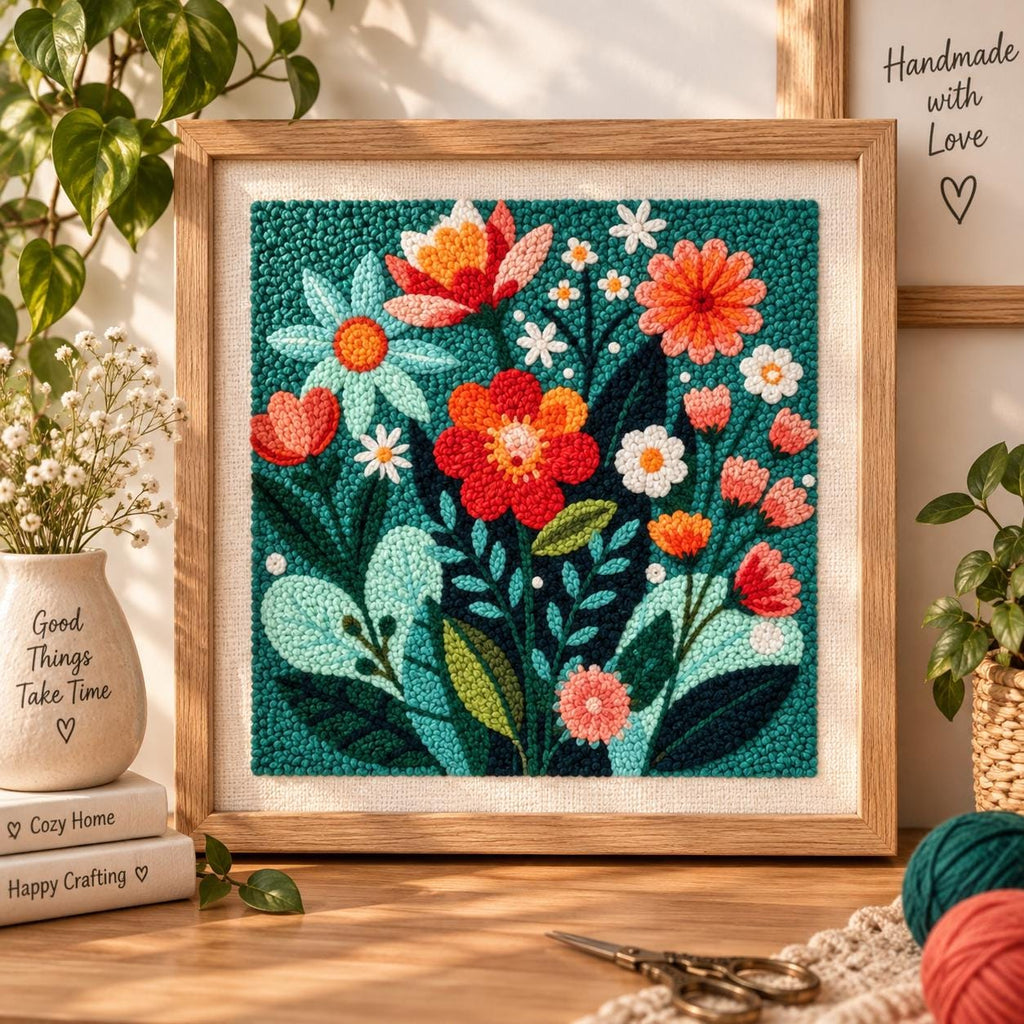 Floral Punch Needle Kit – photo 3
