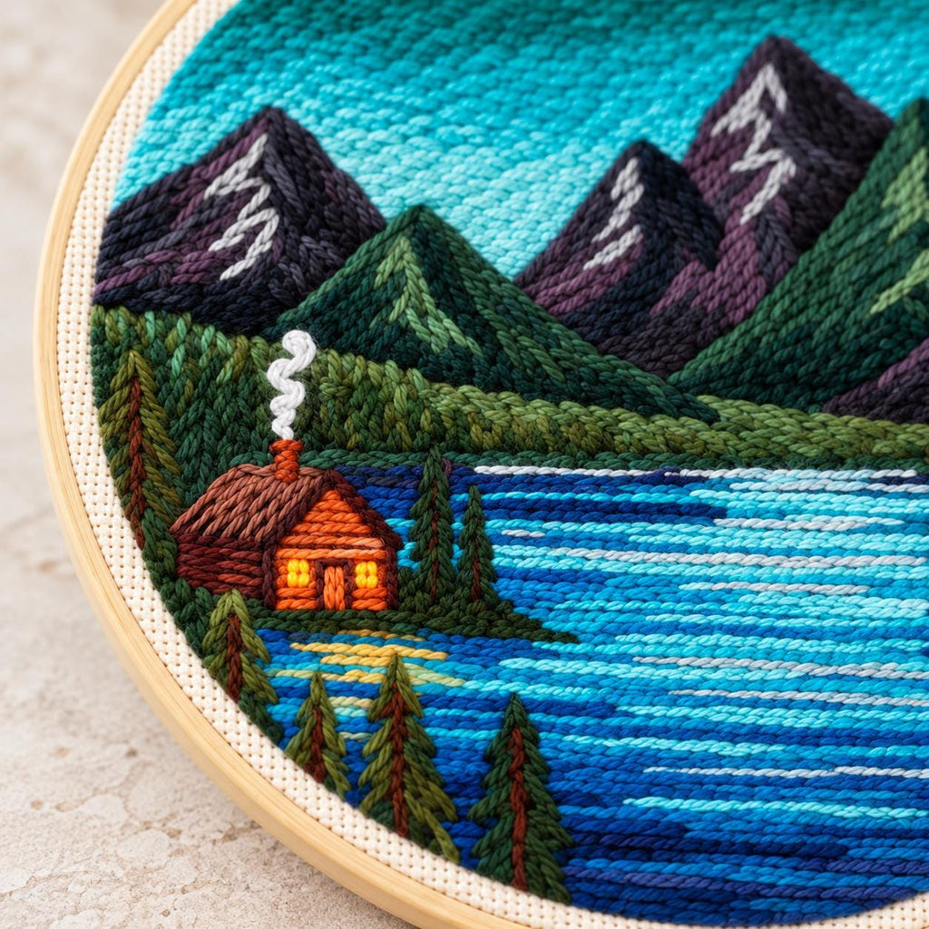 Mountain Punch Needle Kit