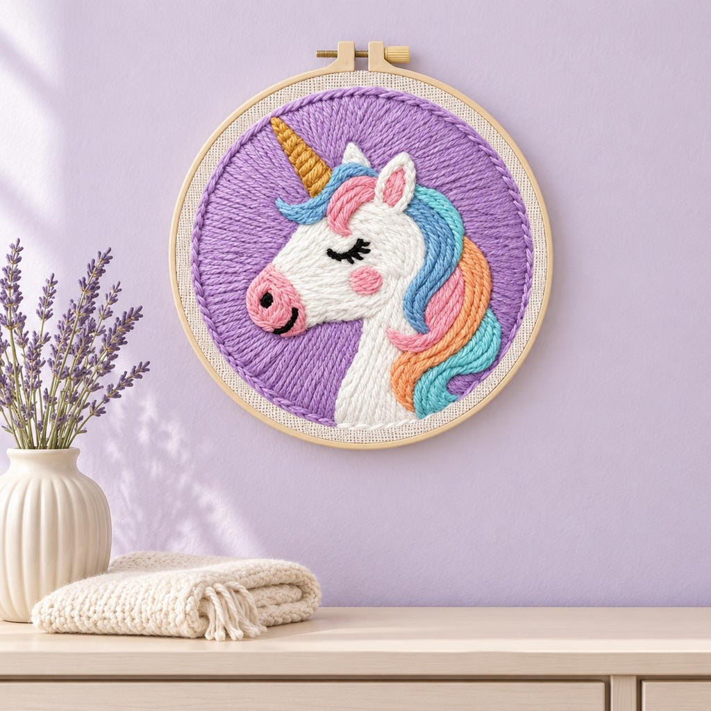 Unicorn Punch Needle Kit – photo 3
