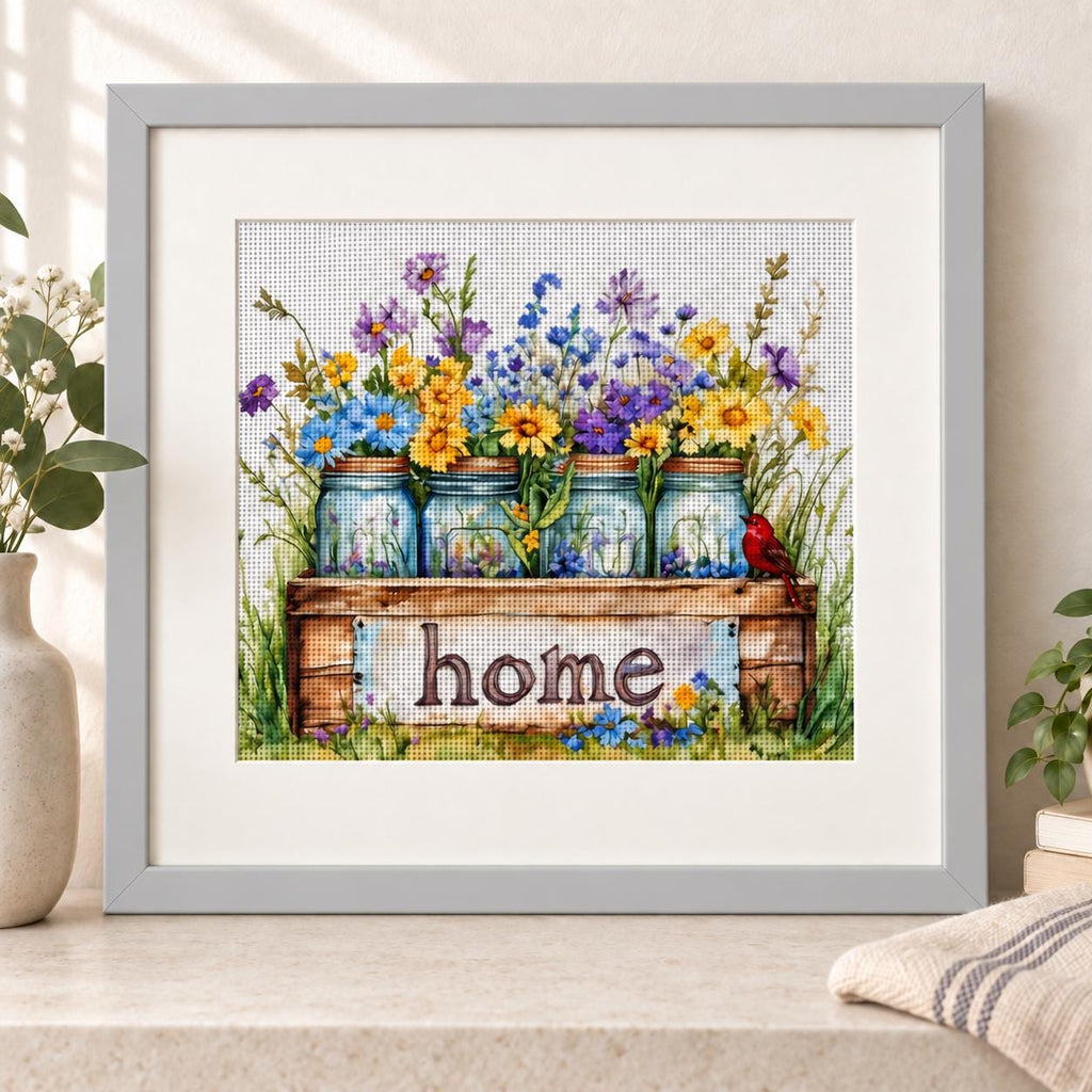 Wildflower Cross Stitch Kit – photo 6