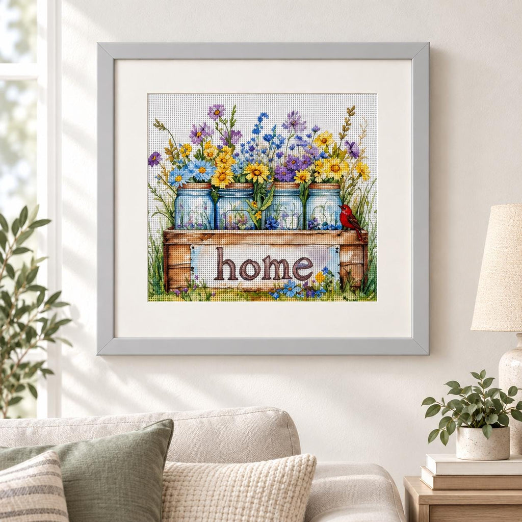 Wildflower Cross Stitch Kit – photo 5