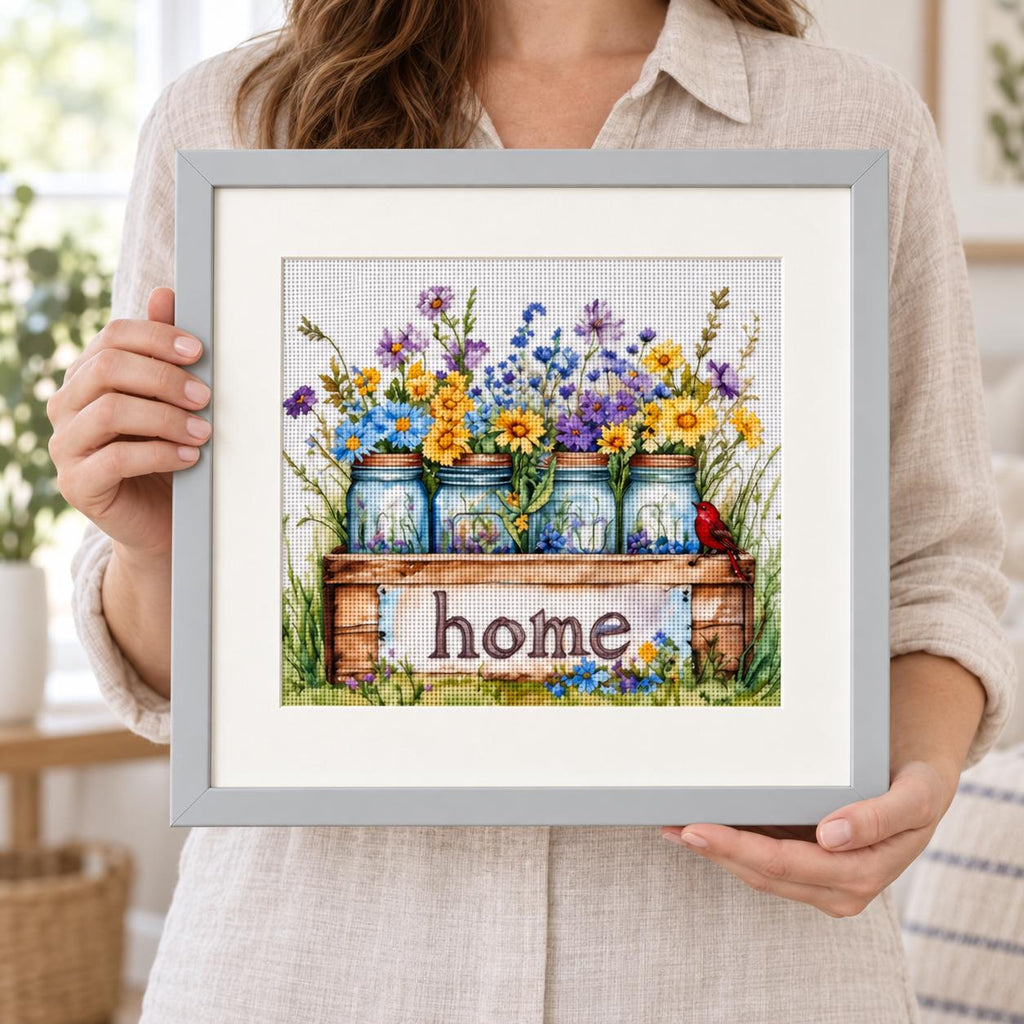 Wildflower Cross Stitch Kit – photo 4