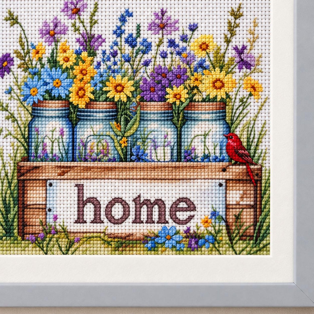 Wildflower Cross Stitch Kit – photo 2