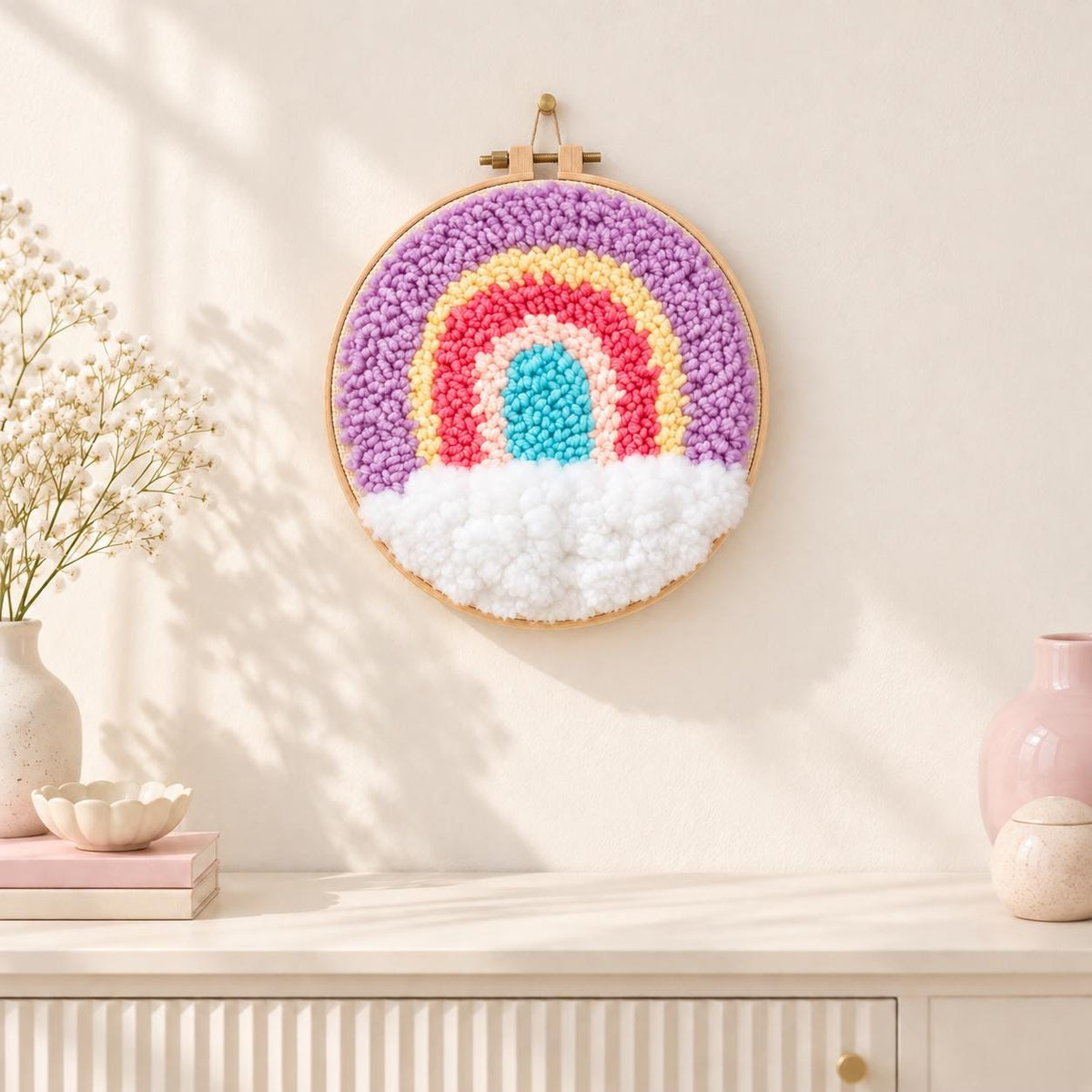 Rainbow Punch Needle Kit for Beginners