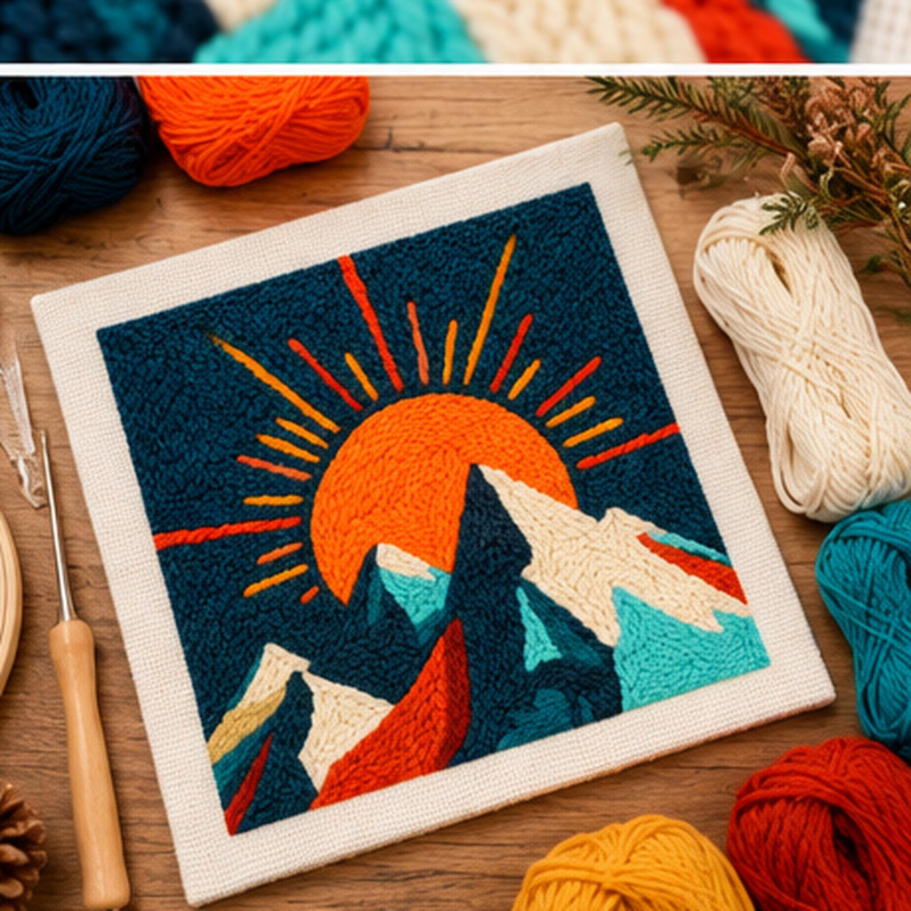 Mountain Punch Needle Kit – photo 3
