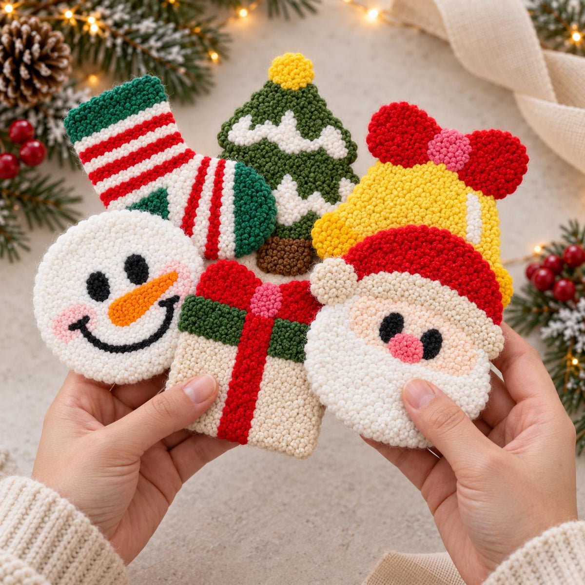 Christmas Coaster Craft Kit