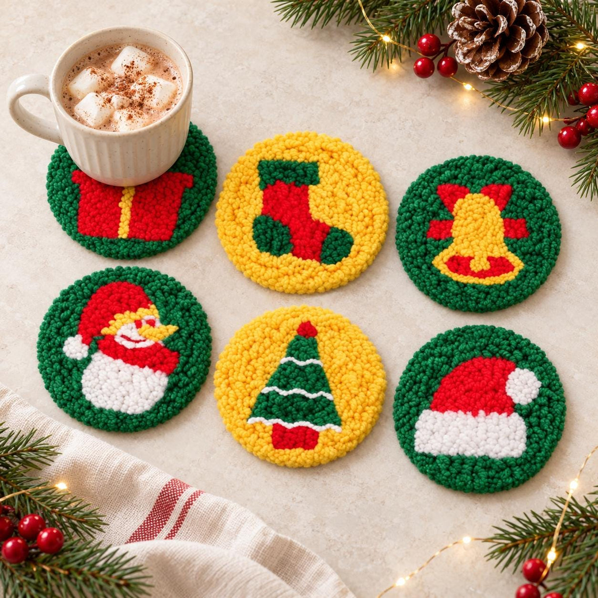 Christmas Coaster Craft Kit