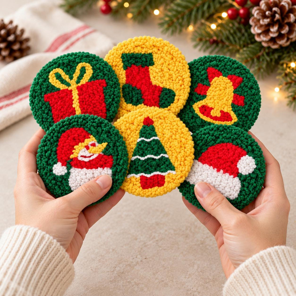 Christmas Coaster Craft Kit