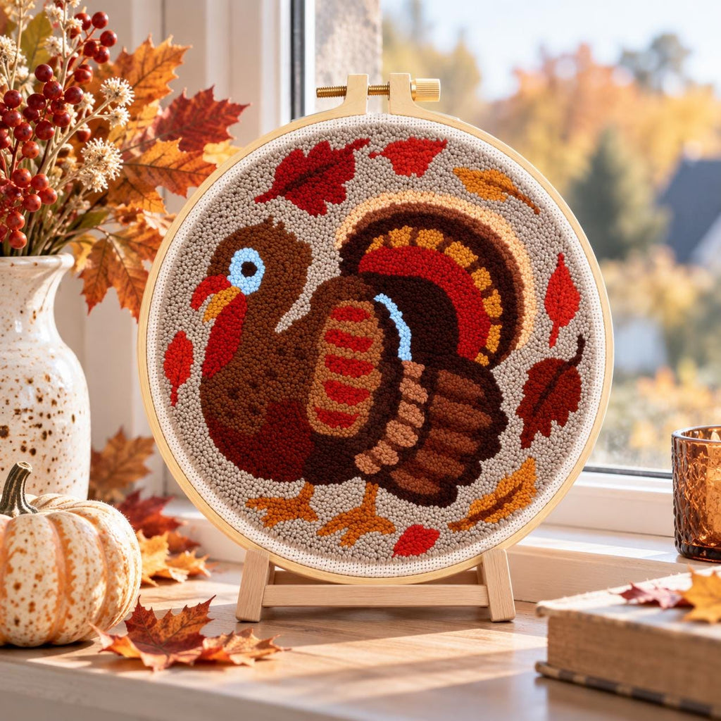 Turkey Punch Needle Kit