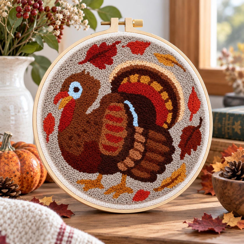 Turkey Punch Needle Kit