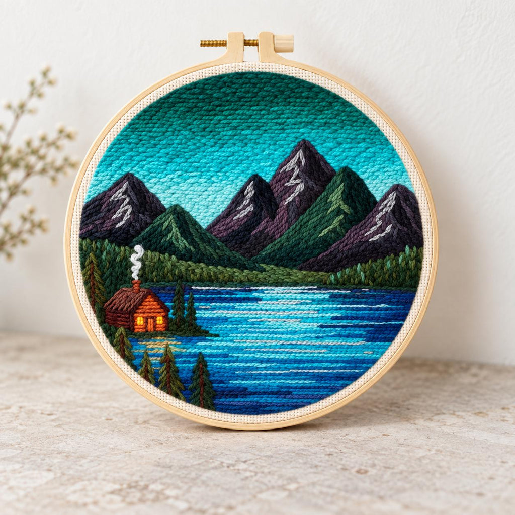 Mountain Punch Needle Kit