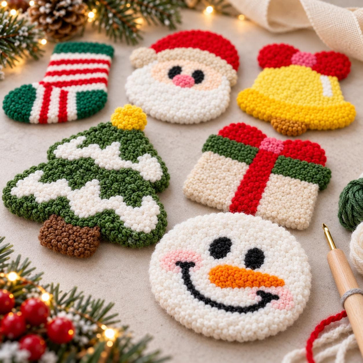 Christmas Coaster Craft Kit