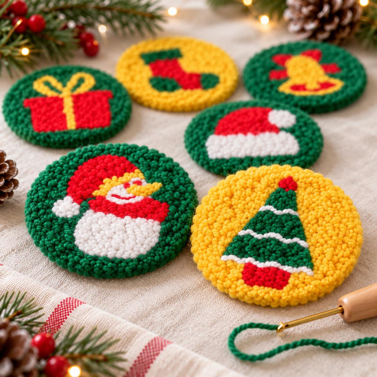 Christmas Coaster Craft Kit
